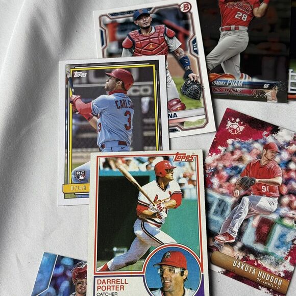 St. Louis Cardinals 40 Card Lot NM HOF Chrome Refractors 2021 Molina O’Neill RC - Picture 11 of 12